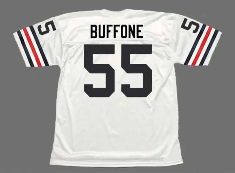 DOUG BUFFONE Chicago Bears 1972 Throwback NFL Football Jersey 