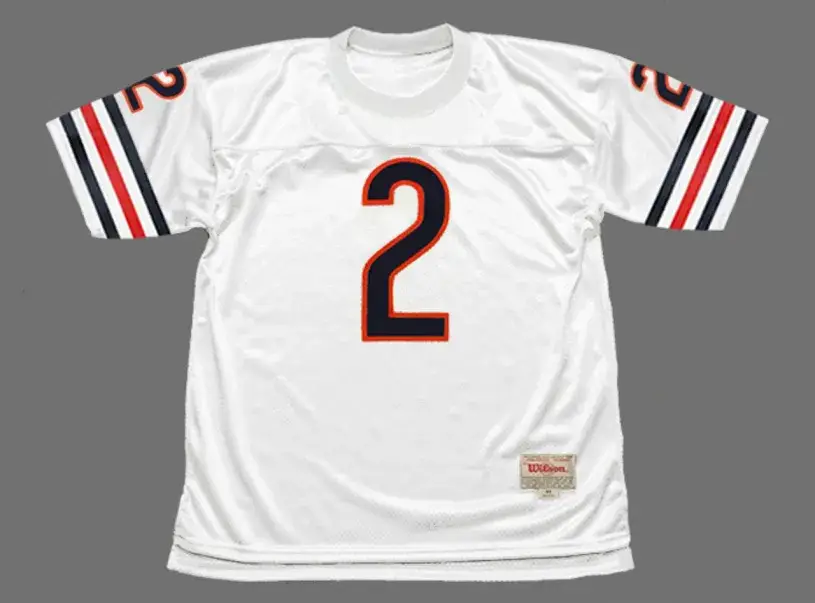 DOUG FLUTIE Chicago Bears 1986 Throwback NFL Football Jersey