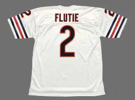 DOUG FLUTIE Chicago Bears 1986 Throwback NFL Football Jersey 