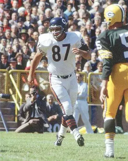 ED O’BRADOVICH Chicago Bears 1969 Away Throwback NFL Football Jersey 