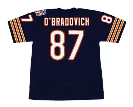 ED O’BRADOVICH Chicago Bears 1969 Home Throwback NFL Football Jersey 