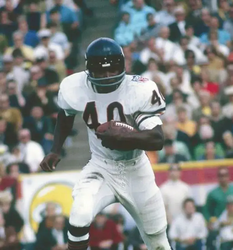 GAYLE SAYERS Chicago Bears 1969 Away Throwback NFL Football Jersey 
