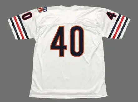 GAYLE SAYERS Chicago Bears 1969 Away Throwback NFL Football Jersey 