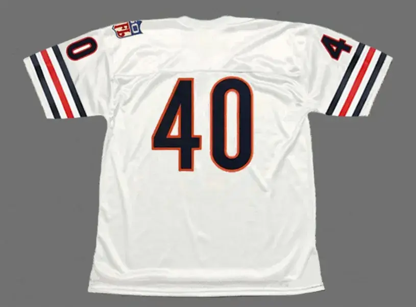 GAYLE SAYERS Chicago Bears 1969 Away Throwback NFL Football Jersey 