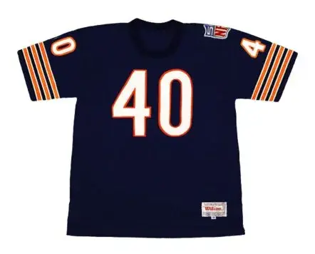 GAYLE SAYERS Chicago Bears 1969 Home Throwback NFL Football Jersey
