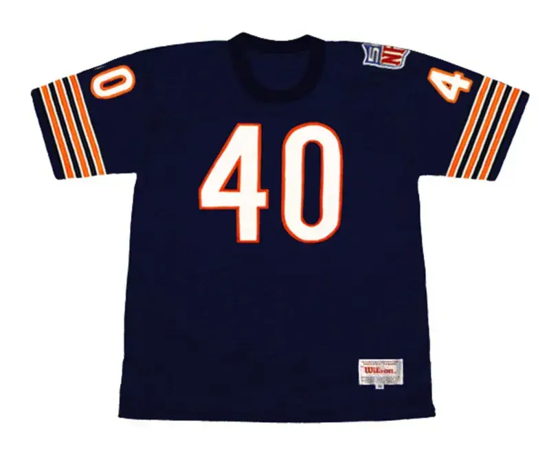 GAYLE SAYERS Chicago Bears 1969 Home Throwback NFL Football Jersey