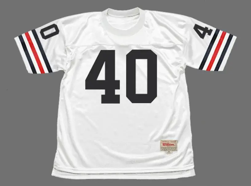GAYLE SAYERS Chicago Bears 1971 Throwback NFL Football Jersey