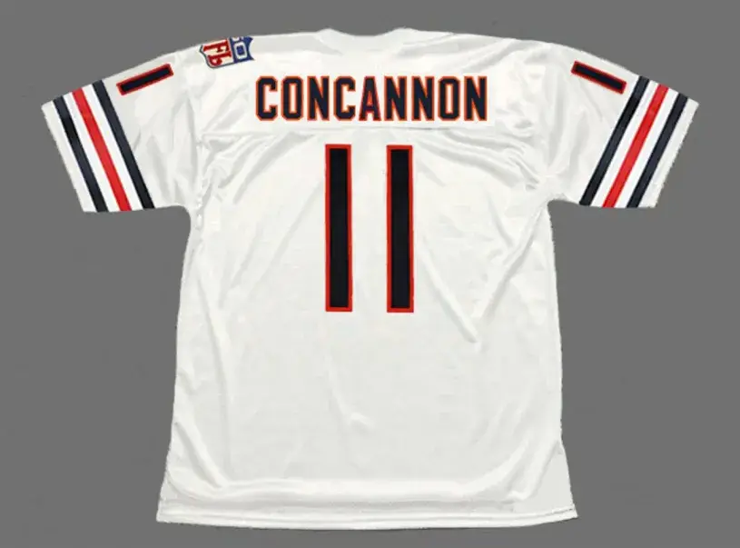 JACK CONCANNON Chicago Bears 1969 Throwback NFL Football Jersey 