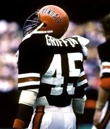 ARCHIE GRIFFIN Cincinnati Bengals 1980 Throwback NFL Football Jersey 