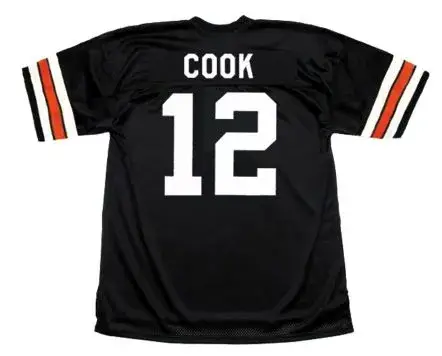 GREG COOK Cincinnati Bengals 1969 Throwback NFL Football Jersey 