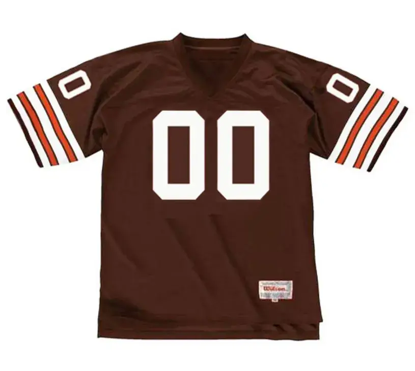 CLEVELAND BROWNS 1970’s Throwback NFL Jersey Customized “Any Name & Number(s)”