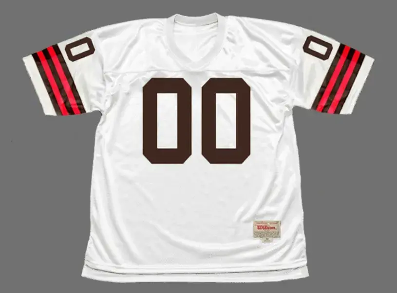 CLEVELAND BROWNS 1980’s Throwback NFL Jersey Customized “Any Name & Number(s)”