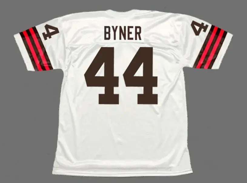 EARNEST BYNER Cleveland Browns 1988 Throwback NFL Football Jersey 