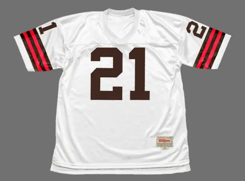 ERIC METCALF Cleveland Browns 1989 Throwback NFL Football Jersey