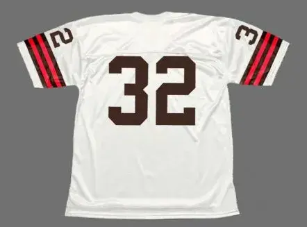 JIM BROWN Cleveland Browns 1960’s Throwback NFL Football Jersey 