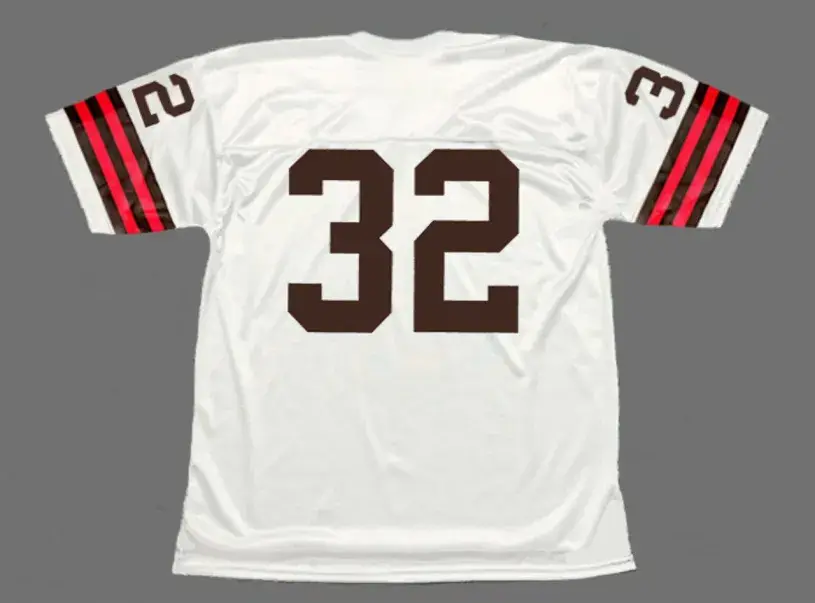 JIM BROWN Cleveland Browns 1960’s Throwback NFL Football Jersey 