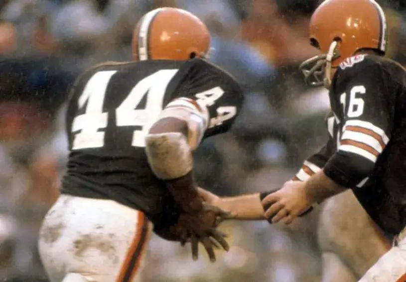 LEROY KELLY Cleveland Browns 1969 Throwback NFL Football Jersey 