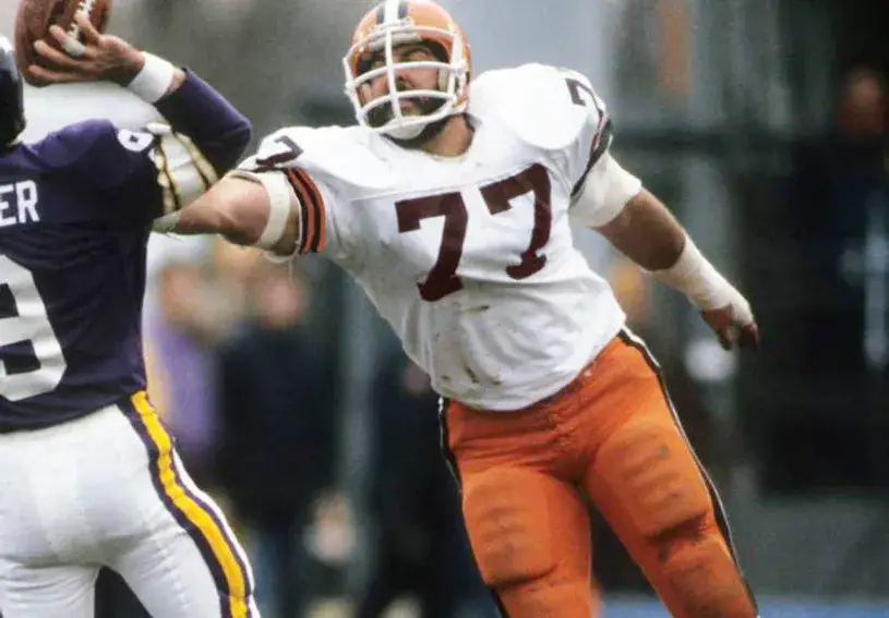LYLE ALZADO Cleveland Browns 1981 Throwback NFL Football Jersey 