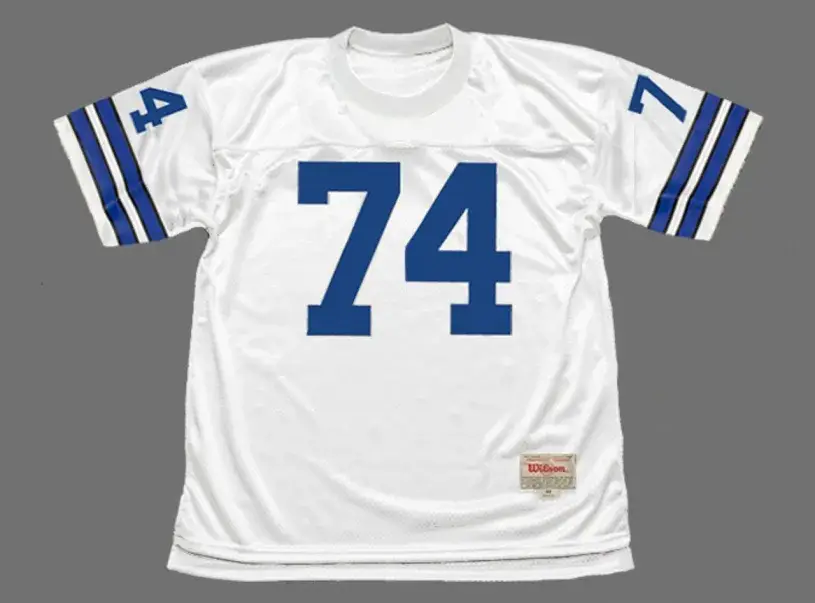 BOB LILLY Dallas Cowboys 1971 Throwback NFL Football Jersey