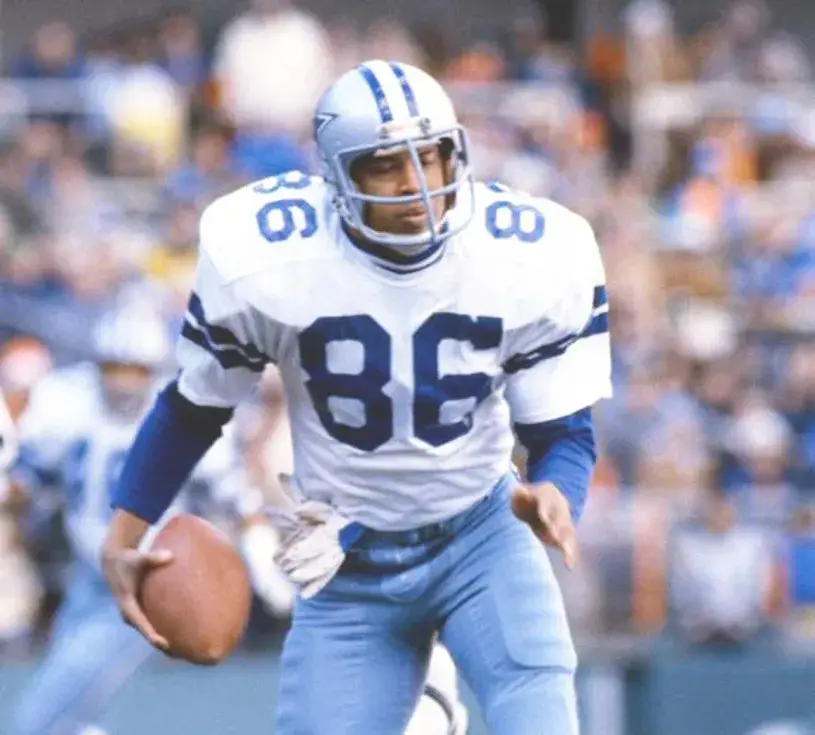 BUTCH JOHNSON Dallas Cowboys 1977 Throwback NFL Football Jersey 