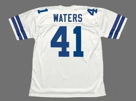 CHARLIE WATERS Dallas Cowboys 1977 Throwback NFL Football Jersey 