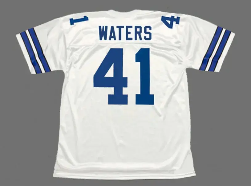 CHARLIE WATERS Dallas Cowboys 1977 Throwback NFL Football Jersey 