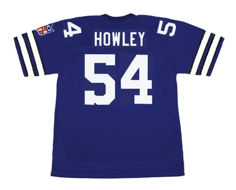 CHUCK HOWLEY Dallas Cowboys 1969 Throwback NFL Football Jersey 