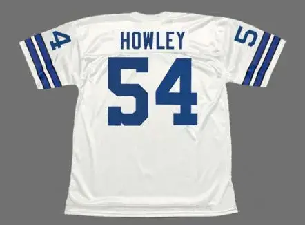 CHUCK HOWLEY Dallas Cowboys 1971 Throwback NFL Football Jersey 