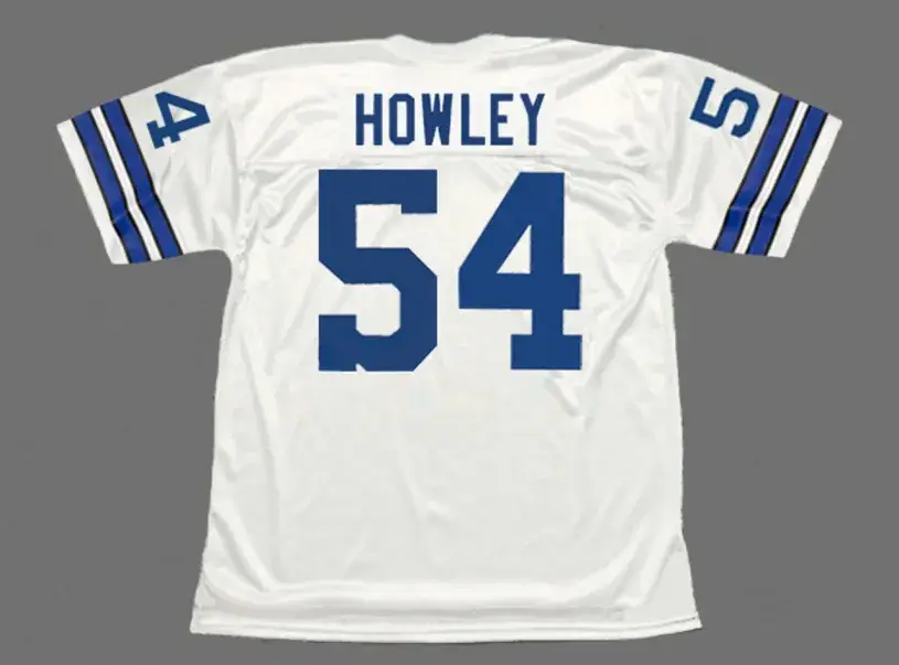 CHUCK HOWLEY Dallas Cowboys 1971 Throwback NFL Football Jersey 