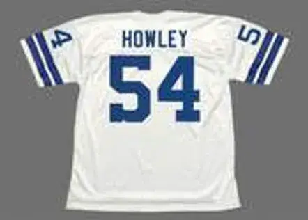 CHUCK HOWLEY Dallas Cowboys 1971 Throwback NFL Football Jersey 