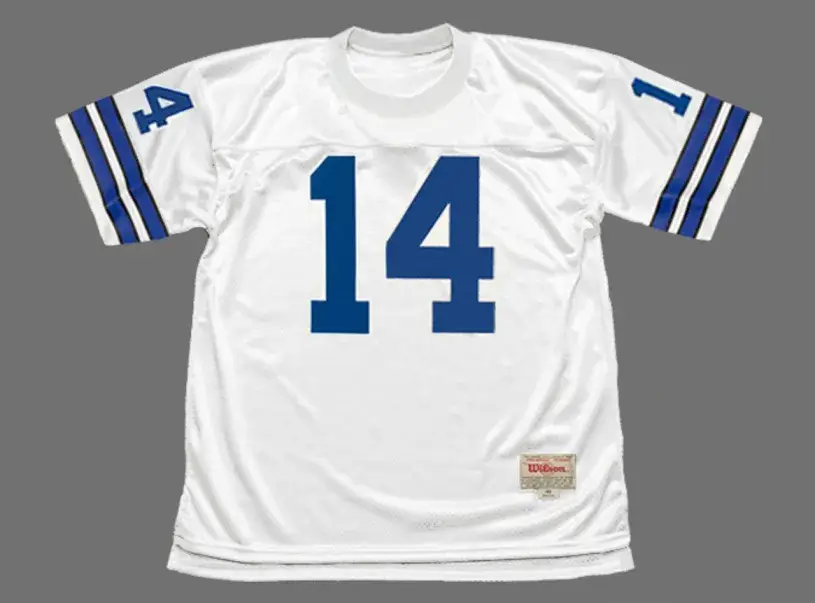 CRAIG MORTON Dallas Cowboys 1971 Throwback NFL Football Jersey