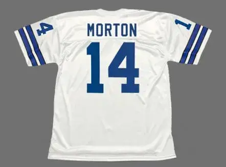 CRAIG MORTON Dallas Cowboys 1971 Throwback NFL Football Jersey 