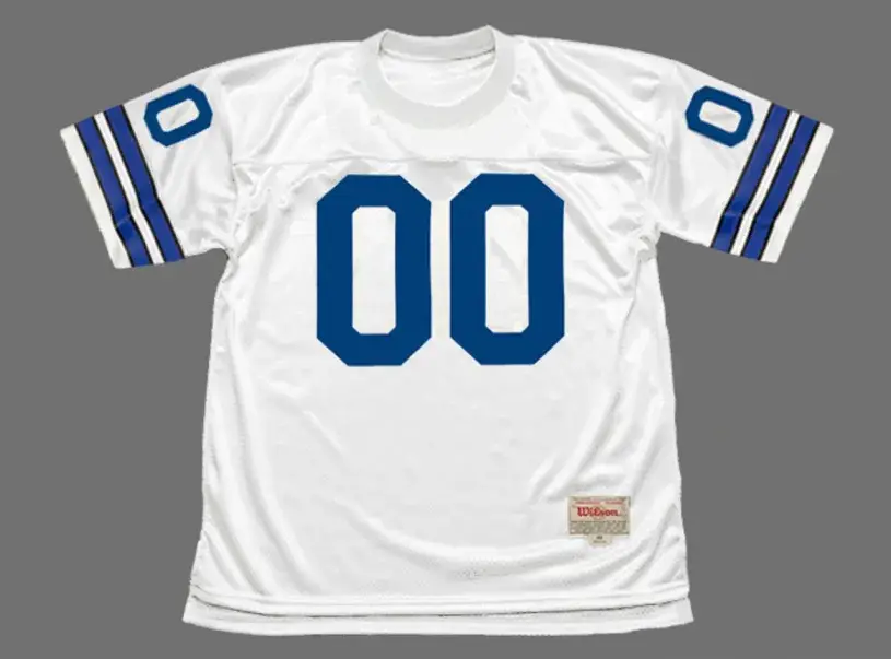 DALLAS COWBOYS 1970’s Throwback Home NFL Jersey Customized “Any Name & Number(s)”