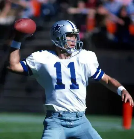 DANNY WHITE Dallas Cowboys 1977 Throwback NFL Football Jersey 