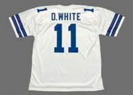 DANNY WHITE Dallas Cowboys 1977 Throwback NFL Football Jersey 