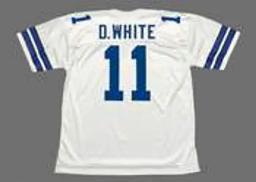 DANNY WHITE Dallas Cowboys 1977 Throwback NFL Football Jersey 