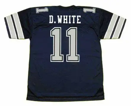 DANNY WHITE Dallas Cowboys 1985 Throwback NFL Football Jersey 