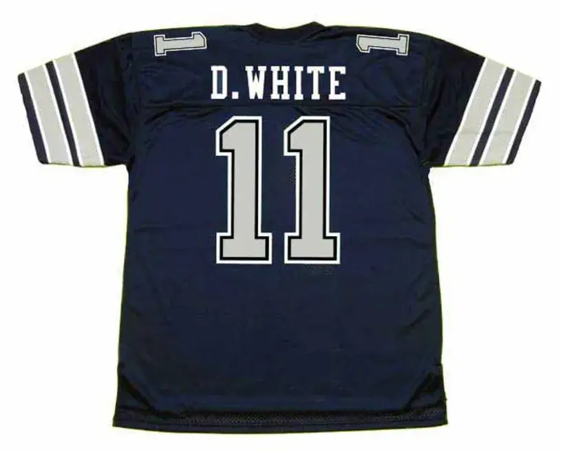 DANNY WHITE Dallas Cowboys 1985 Throwback NFL Football Jersey 