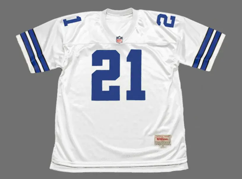 DEION SANDERS Dallas Cowboys Throwback 1995 NFL Football Jersey