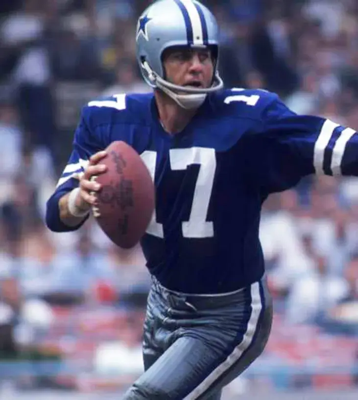 DON MEREDITH Dallas Cowboys 1960’s Away Throwback NFL Football Jersey 