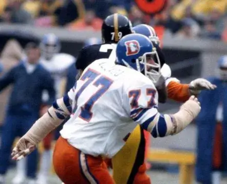 DENVER BRONCOS 1980’s Away Throwback NFL Jersey Customized “Any Name & Number(s)” 