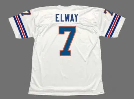 JOHN ELWAY Denver Broncos 1986 Away Throwback NFL Football Jersey 