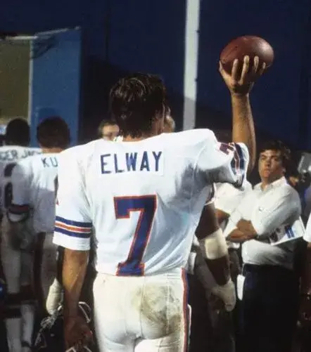JOHN ELWAY Denver Broncos 1986 Away Throwback NFL Football Jersey 