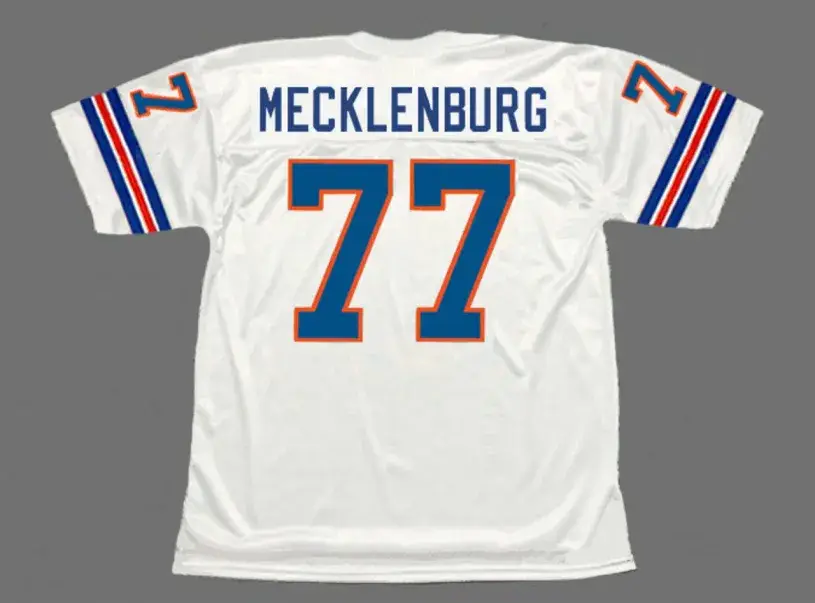 KARL MECKLENBURG Denver Broncos 1988 Away Throwback NFL Football Jersey 