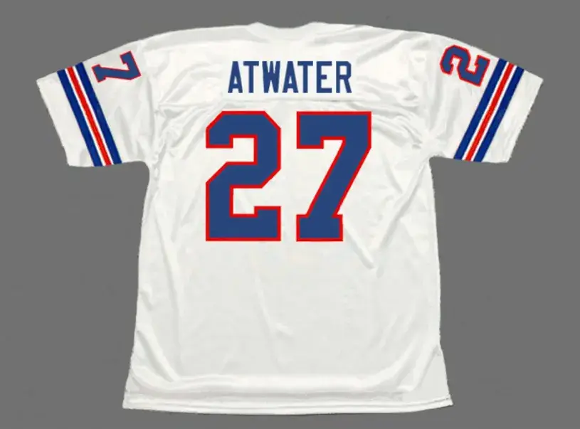 STEVE ATWATER Denver Broncos 1989 Away Throwback NFL Football Jersey 