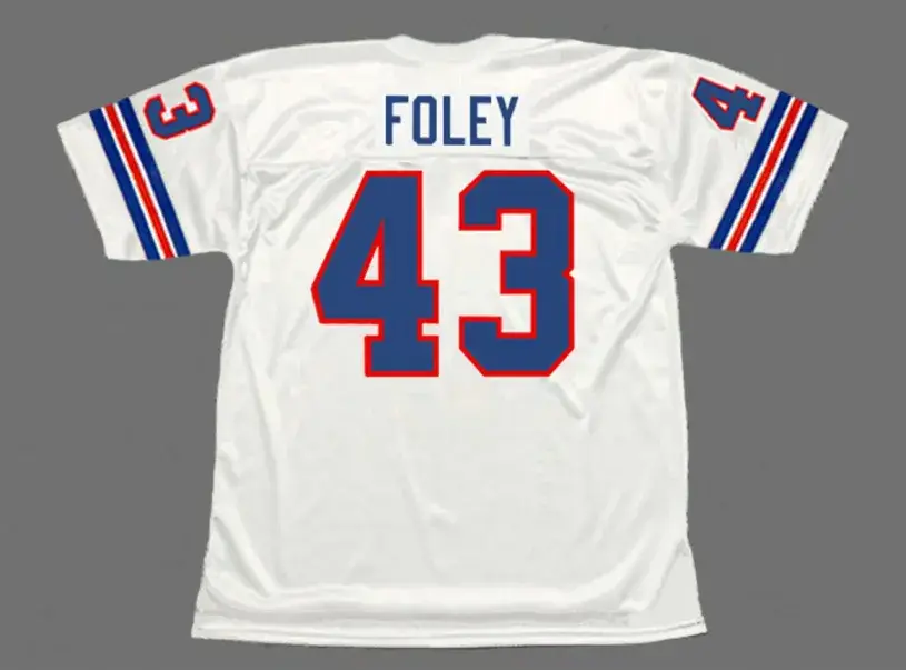 STEVE FOLEY Denver Broncos 1977 Throwback NFL Football Jersey 