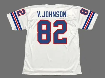 VANCE JOHNSON Denver Broncos 1987 Throwback NFL Football Jersey 