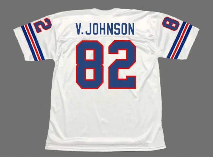 VANCE JOHNSON Denver Broncos 1987 Throwback NFL Football Jersey 