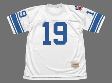 BILL MUNSON Detroit Lions 1969 Throwback NFL Football Jersey