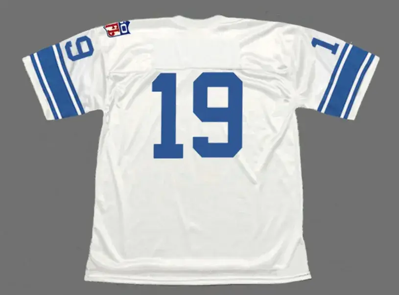 BILL MUNSON Detroit Lions 1969 Throwback NFL Football Jersey 